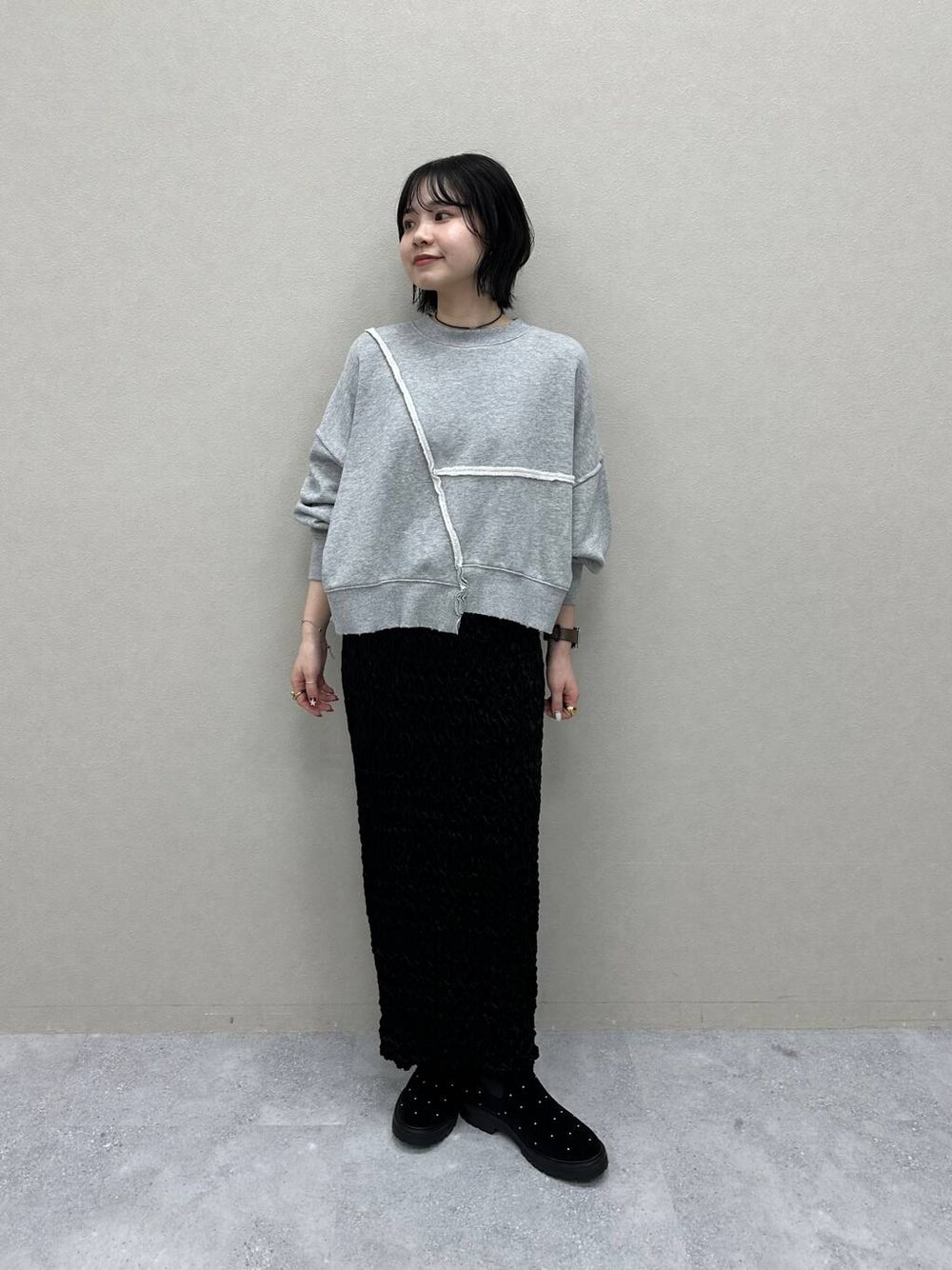 ヤスダ ナナセ(LOWRYS FARM 神戸三田プレミアムアウトレット)｜LOWRYS FARMのブーツを使ったコーディネート - WEAR