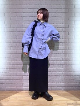 ヤスダ ナナセさん(レディース・154cm)の秋コーディネート