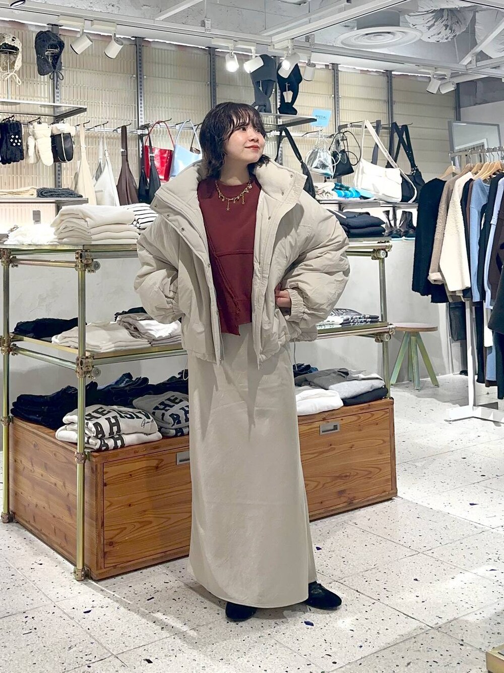 ヤスダ ナナセ(LOWRYS FARM 神戸三田プレミアムアウトレット)｜LOWRYS FARMのその他アウターを使ったコーディネート - WEAR