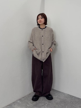 ヤスダ ナナセさん（レディース・154cm）の秋コーディネート