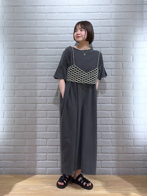 LOWRYS FARM 梅田ヘップファイブヤスダ ナナセさんのワンピースを使ったコーディネート - ZOZOTOWN