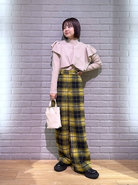 ヤスダ ナナセさん（レディース・154cm）の秋コーディネート