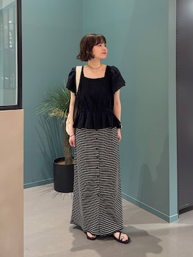 ヤスダ ナナセさん(レディース・154cm)の夏コーディネート