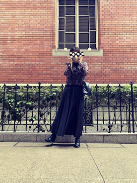 「CLANE（クラネ）のアイテム（ショルダーバッグ）」を使った、erichelさん（レディース・162cm）の秋コーディネート