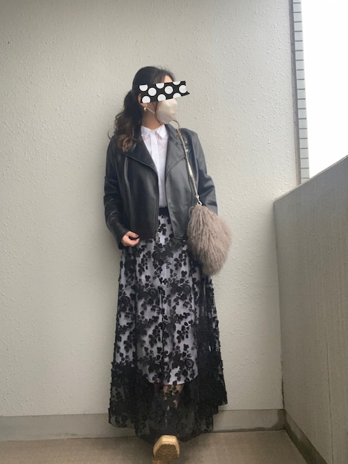 Ameri（アメリ）の「LACE LAYERED SHIRT DRESS（ワンピース）」 - WEAR