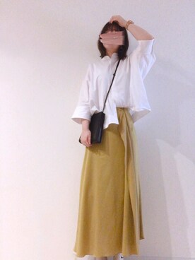 「お洒落好きな人と繋がりたい」｜kaorunさん（レディース・160cm）の夏コーディネート