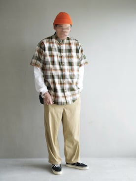 nowhere☻さん（メンズ・180cm）の春コーディネート