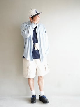「Ralph Lauren」｜「アイテム（アクセサリー）」を使った、nowhere☻さん（メンズ・180cm）の春コーディネート