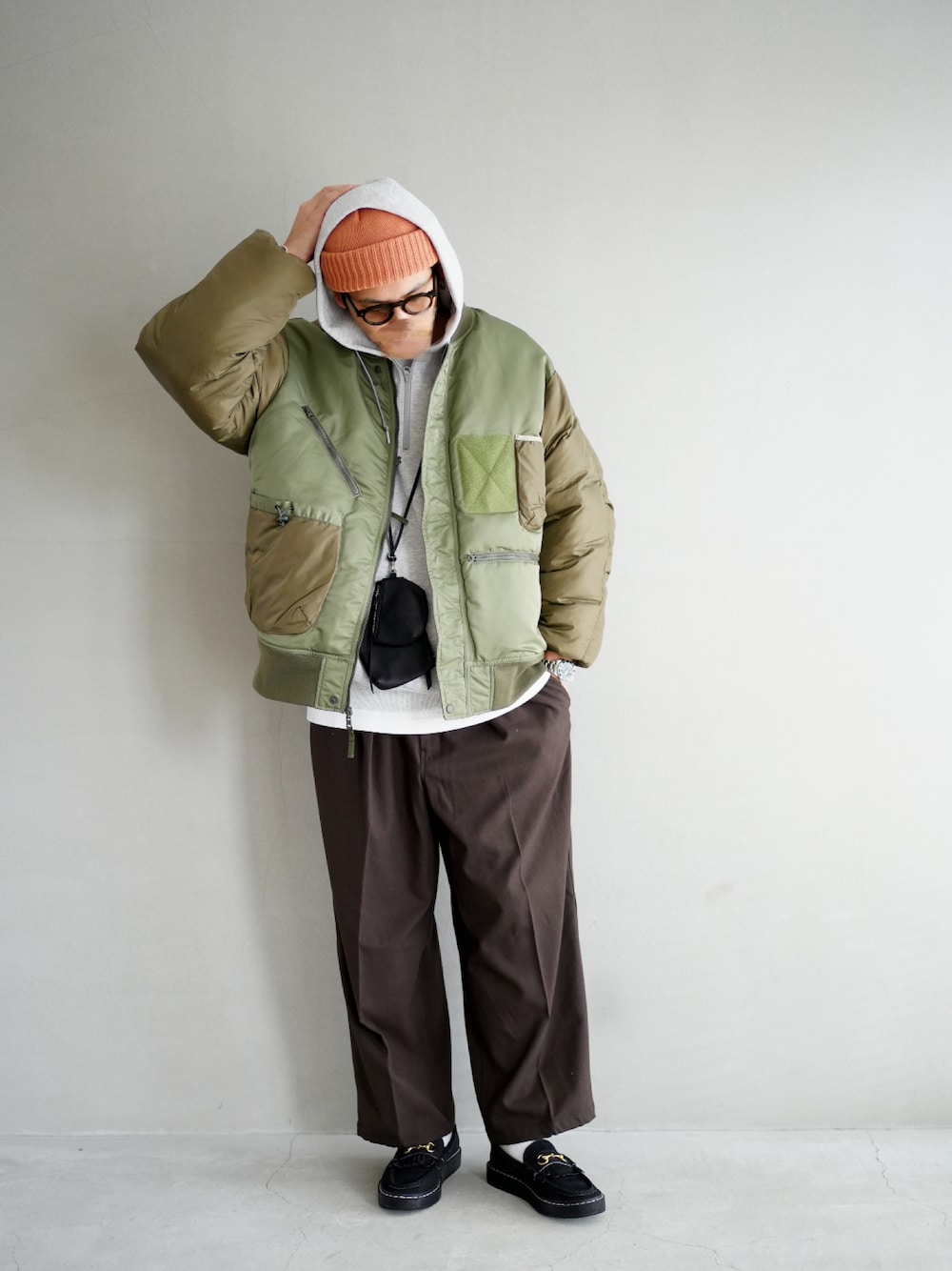nowhere☻|DAIWA PIER39のMA-1を使ったコーディネート - WEAR