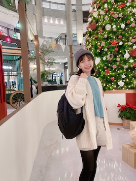 「CONVERSE TOKYO（コンバーストウキョウ）のアイテム（ジャケット/アウター）」を使った、Cindy Chen 🌼さん（レディース・156cm）の冬コーディネート