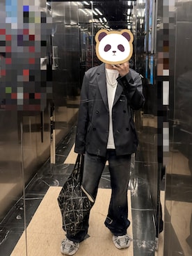 「アイテム（テーラードジャケット）」を使った、キヨさん（メンズ・168cm・30代）の秋コーディネート