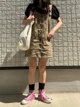 「WC（ダブル シー）のアイテム（シャツ/ブラウス）」を使った、すまいる☻さん（レディース・164cm）の秋コーディネート