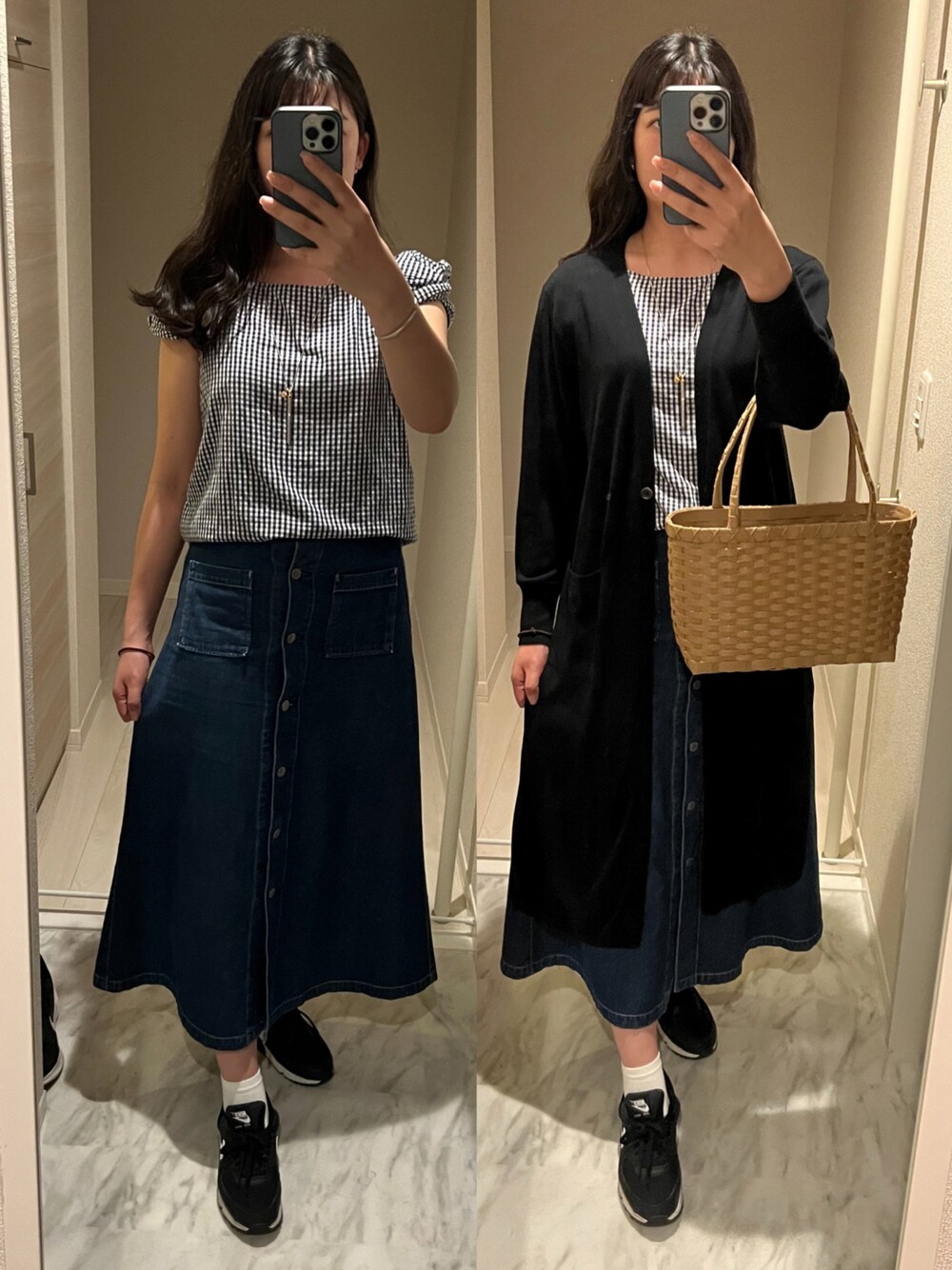 mquさん専用 UNIQLO（ユニクロ）の「UVカットドルマンスリーブロング