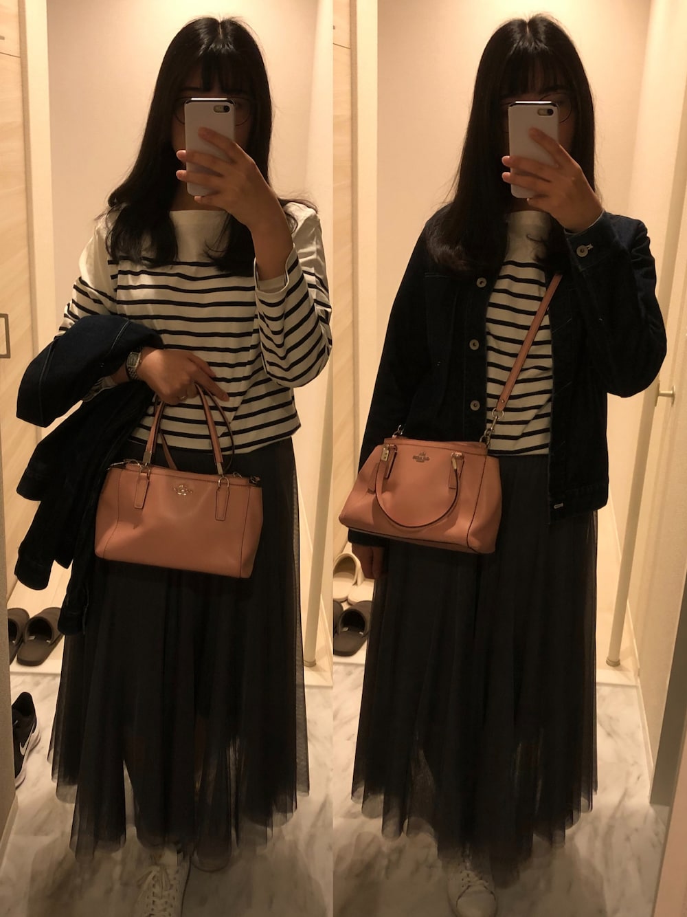 ひろっさん専用 「COACH ショルダーバッグ 茶 レザー 本革 上品コーデに◎ chi｜COACHのショルダーバッグを使ったコーディネート - WEAR