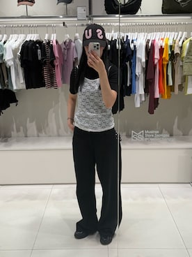 「アイテム（キャップ）」を使った、(  ͡   ͜   ͡   )さん（レディース・167cm・20代）の夏コーディネート