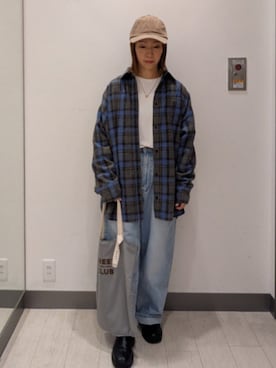 「beej（ビージ）のアイテム」を使った、MIHOさん（レディース・153cm）の秋コーディネート