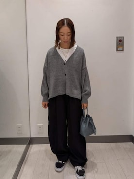 MIHOさん（骨格ナチュラル・レディース・153cm）の秋コーディネート