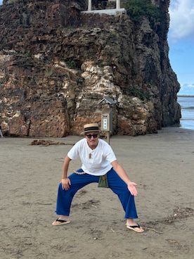 「アイテム（ポーチ）」を使った、Cookieさん（メンズ・173cm）の秋コーディネート