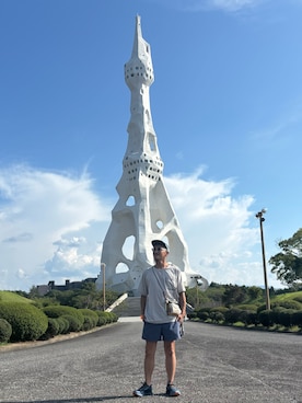 「アイテム（バッグ）」を使った、Cookieさん（メンズ・173cm）の秋コーディネート