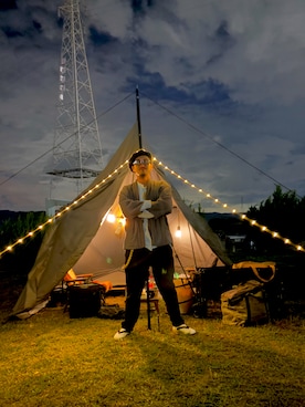 「アイテム（ハンチング/ベレー帽）」を使った、Cookieさん（メンズ・173cm）の秋コーディネート