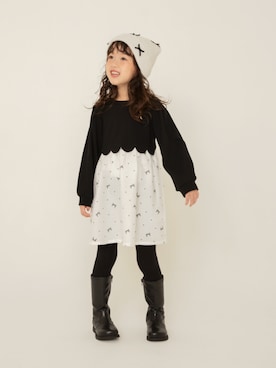 「アイテム（ワンピース/ドレス）」を使った、F.O.OnlineStoreさん（キッズ・110cm）の秋コーディネート