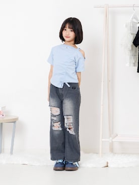 F.O.OnlineStoreさん（キッズ・130cm）の春コーディネート