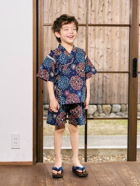 「花火大会」｜F.O.OnlineStoreさん（キッズ・110cm）の夏コーディネート