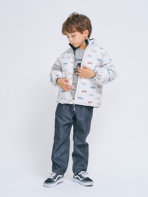 2WAY/洗える】バラエティリバーシブルジャケット（ダウンジャケット