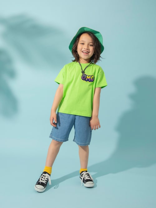 セール】【リンク/ジュニア対応】ロゴサガラワッペンTシャツ（Tシャツ