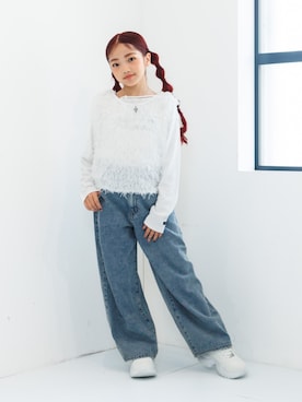 「アイテム（シューズ）」を使った、F.O.OnlineStoreさん（キッズ・139cm）の秋コーディネート