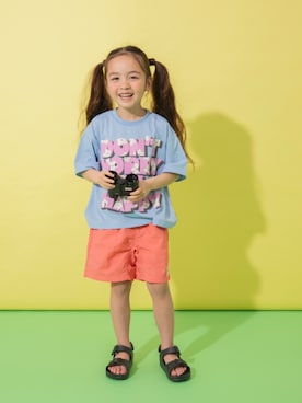 「BREEZE（ブリーズ）のアイテム」を使った、F.O.OnlineStoreさん（キッズ・110cm）の夏コーディネート