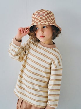 「p.premier（ピードットプルミエ）のアイテム」を使った、F.O.OnlineStoreさん（キッズ・110cm）の春コーディネート