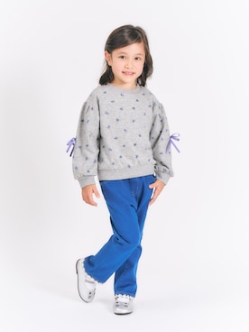 「アイテム（スウェット）」を使った、F.O.OnlineStoreさん（キッズ・110cm）の秋コーディネート