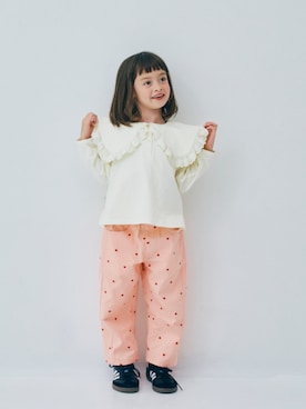 「アイテム（デニムパンツ）」を使った、F.O.OnlineStoreさん（キッズ・110cm）の夏コーディネート