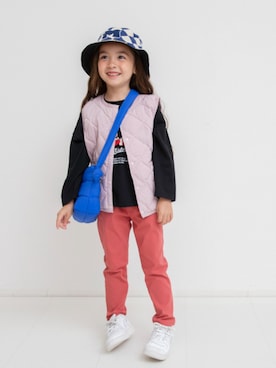 「アイテム（帽子）」を使った、F.O.OnlineStoreさん（キッズ・110cm）の夏コーディネート