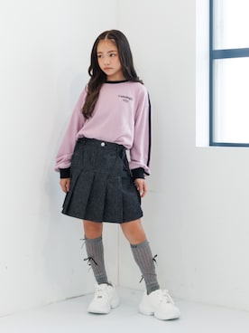 「アイテム（スウェット）」を使った、F.O.OnlineStoreさん（キッズ・141cm）の秋コーディネート