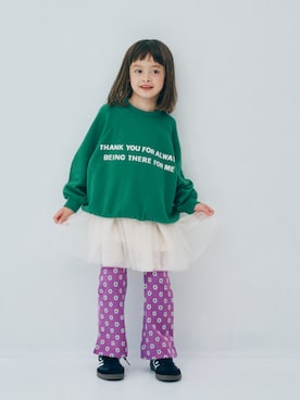「アイテム（スウェット）」を使った、F.O.OnlineStoreさん（キッズ・110cm）の秋コーディネート