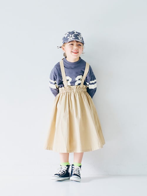 なおページ　　フリルワンピース　&サスペンダースカート 楽天市場】ラクにトレンドコーデが叶います！サスペンダー