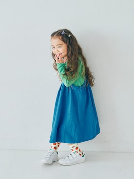 「アイテム（ワンピース）」を使った、F.O.OnlineStoreさん（キッズ・110cm）の冬コーディネート