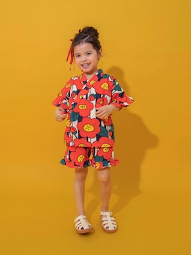 「BREEZE（ブリーズ）のアイテム」を使った、F.O.OnlineStoreさん（キッズ・110cm）の春コーディネート