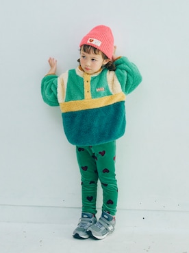 「アイテム（スウェット）」を使った、F.O.OnlineStoreさん（キッズ・110cm）の秋コーディネート