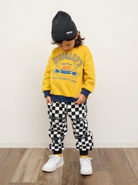 「トレーナー」｜F.O.OnlineStoreさん（キッズ・110cm）の冬コーディネート