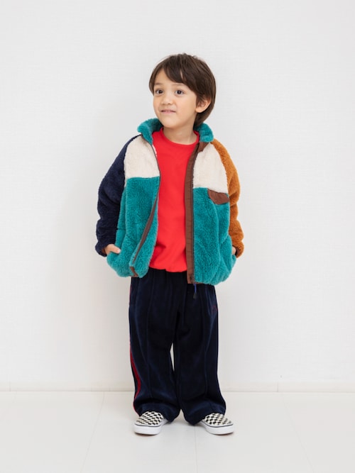 セール】【ジュニア対応】ベロアトラックパンツ(セットアップ可