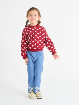 「アイテム（スウェット）」を使った、F.O.OnlineStoreさん（キッズ・110cm）の秋コーディネート