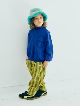 「アイテム（帽子）」を使った、F.O.OnlineStoreさん（キッズ・110cm）の秋コーディネート