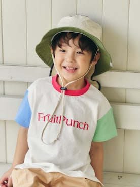 「アウトドア」｜F.O.OnlineStoreさん（キッズ・110cm）の春コーディネート