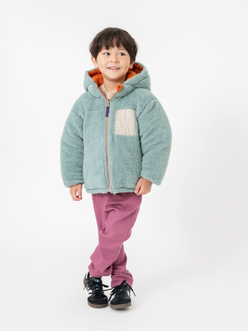 完売品　パーリーゲイツ　リバーシブル4way 中綿ダウン　ブルゾン パーリーゲイツ 4WAYリバーシブル中綿ジャケット ネイビー×白 ロゴ