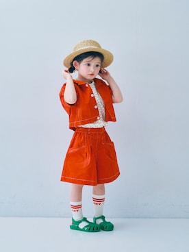 F.O.OnlineStoreさん（キッズ・110cm）の春コーディネート