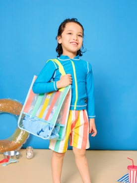 「BREEZE（ブリーズ）のアイテム」を使った、F.O.OnlineStoreさん（キッズ・110cm）の夏コーディネート