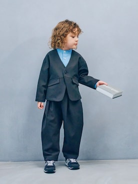 「p.premier（ピードットプルミエ）のアイテム」を使った、F.O.OnlineStoreさん（キッズ・110cm）の冬コーディネート